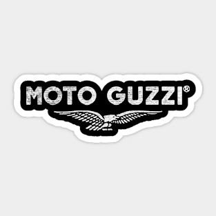 classic motorcycle moto guzzi Sticker